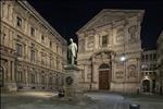 PIAZZA SAN FEDELE AT NIGHT