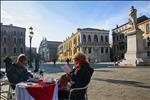 Coffee break at San Stefano square