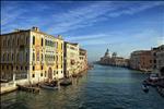 Grand canal and Santa Maria della salute basilica