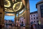 municipal house entrance,namesti republiky,prague