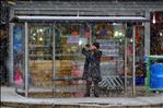 first snow in izmir in 12 years.