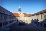 Fountain courtyard.